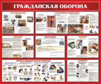 Стенд "Гражданская оборона"
